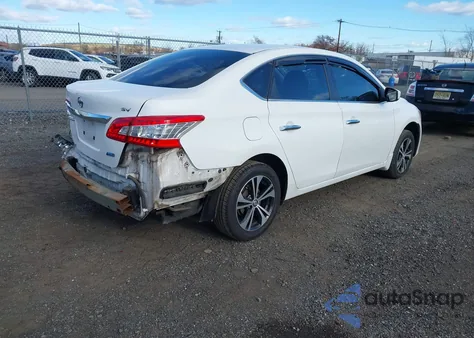 2014 Nissan Sentra Sv from USA, damaged, VIN 3N1AB7AP3EL682808